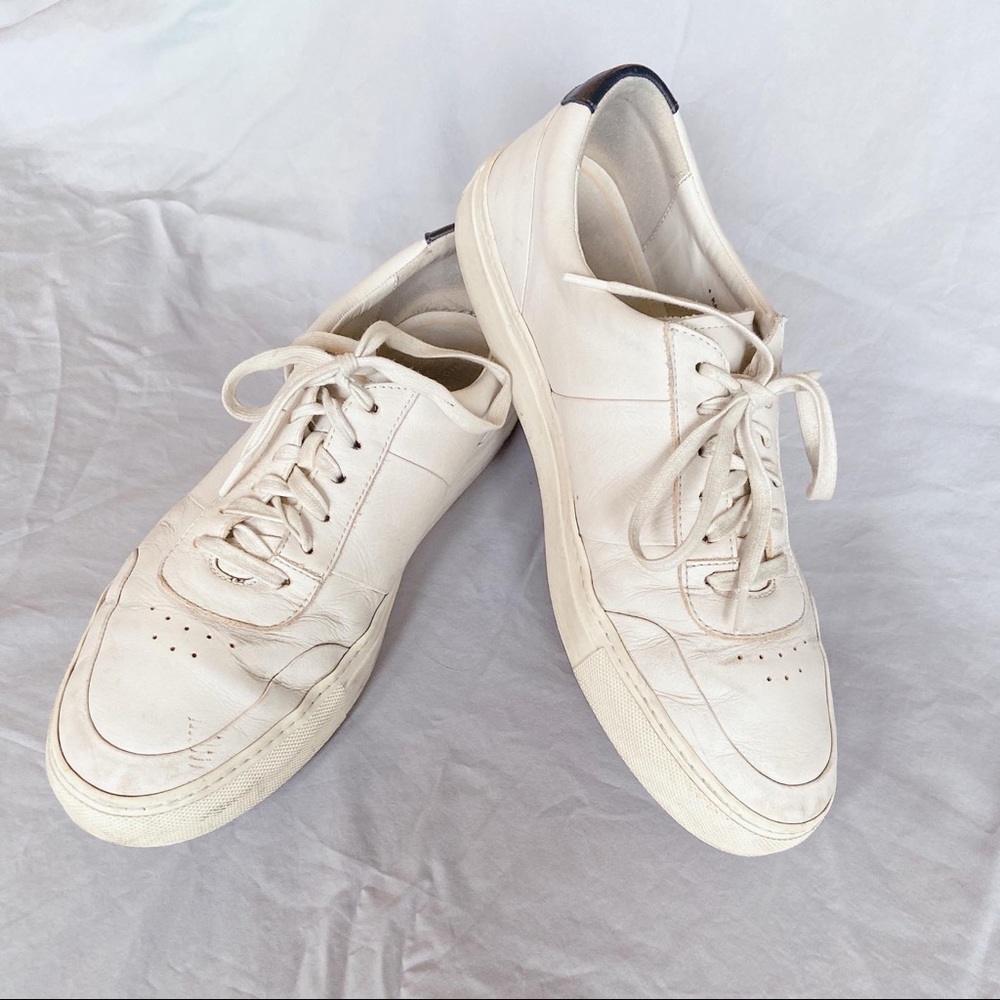 Moral Code Handcrafted Leather Tennis Shoes size 10